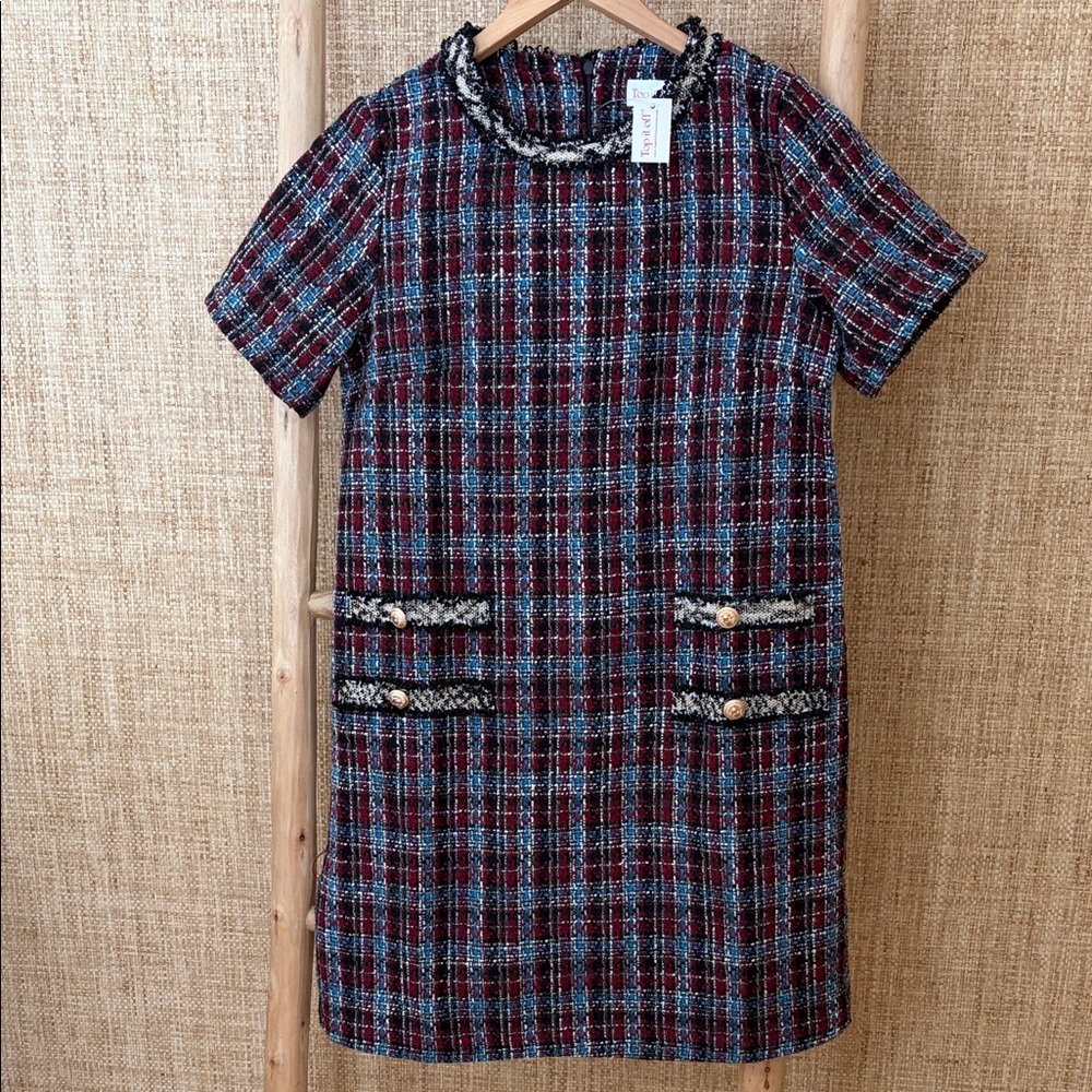Elegant Tweed Jackie Dress